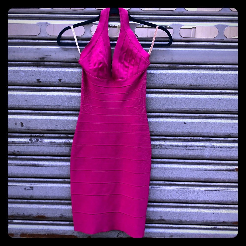 Herve Leger bandage dress